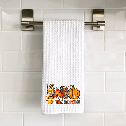 Tis the Season Fall Decorative Towel