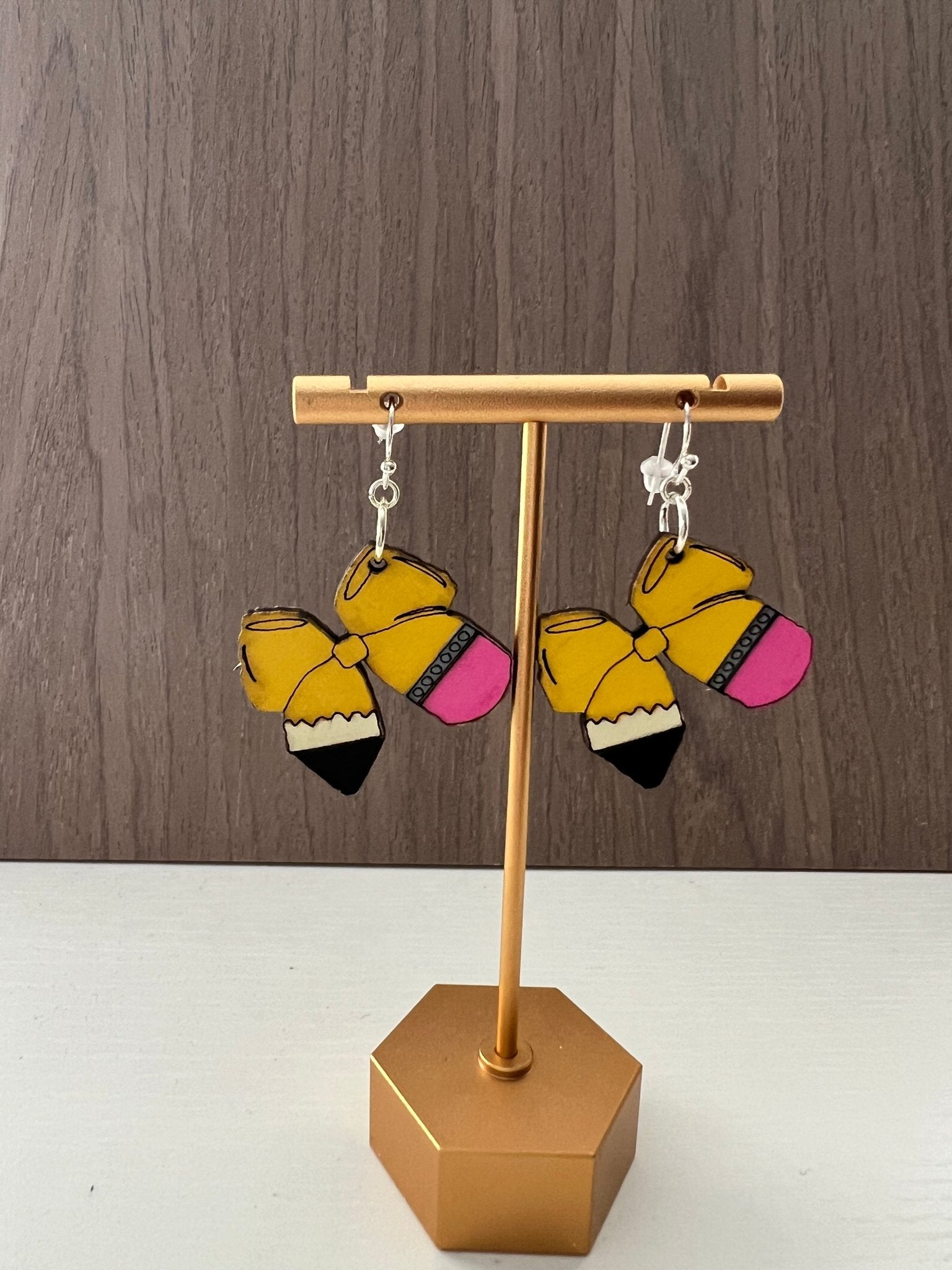 Coquette Pencil Earrings - Saints Place Designs