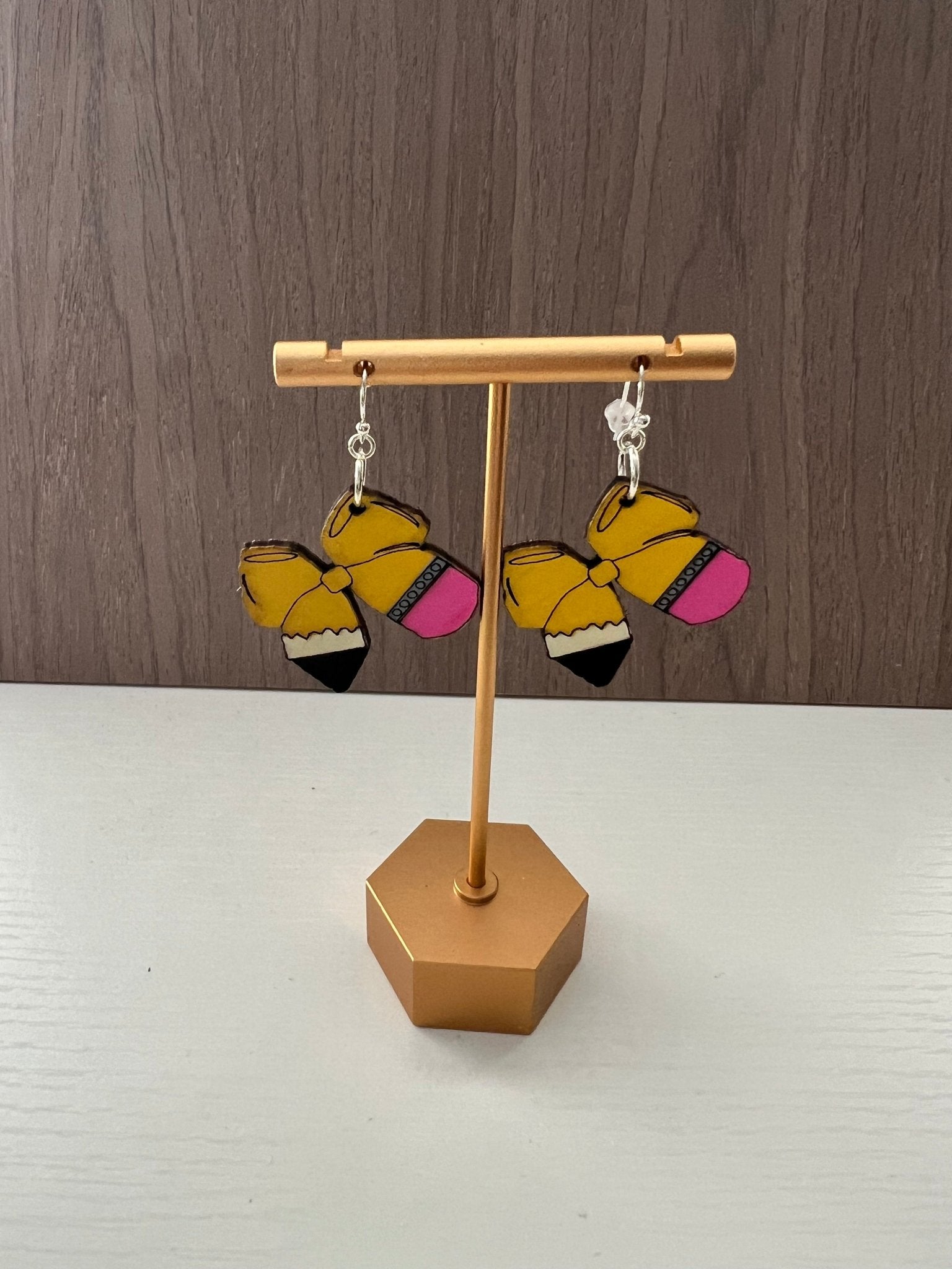 Coquette Pencil Earrings - Saints Place Designs