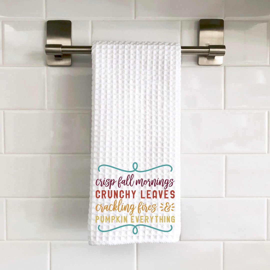 Crisp Mornings Decorative Towel - Saints Place Designs