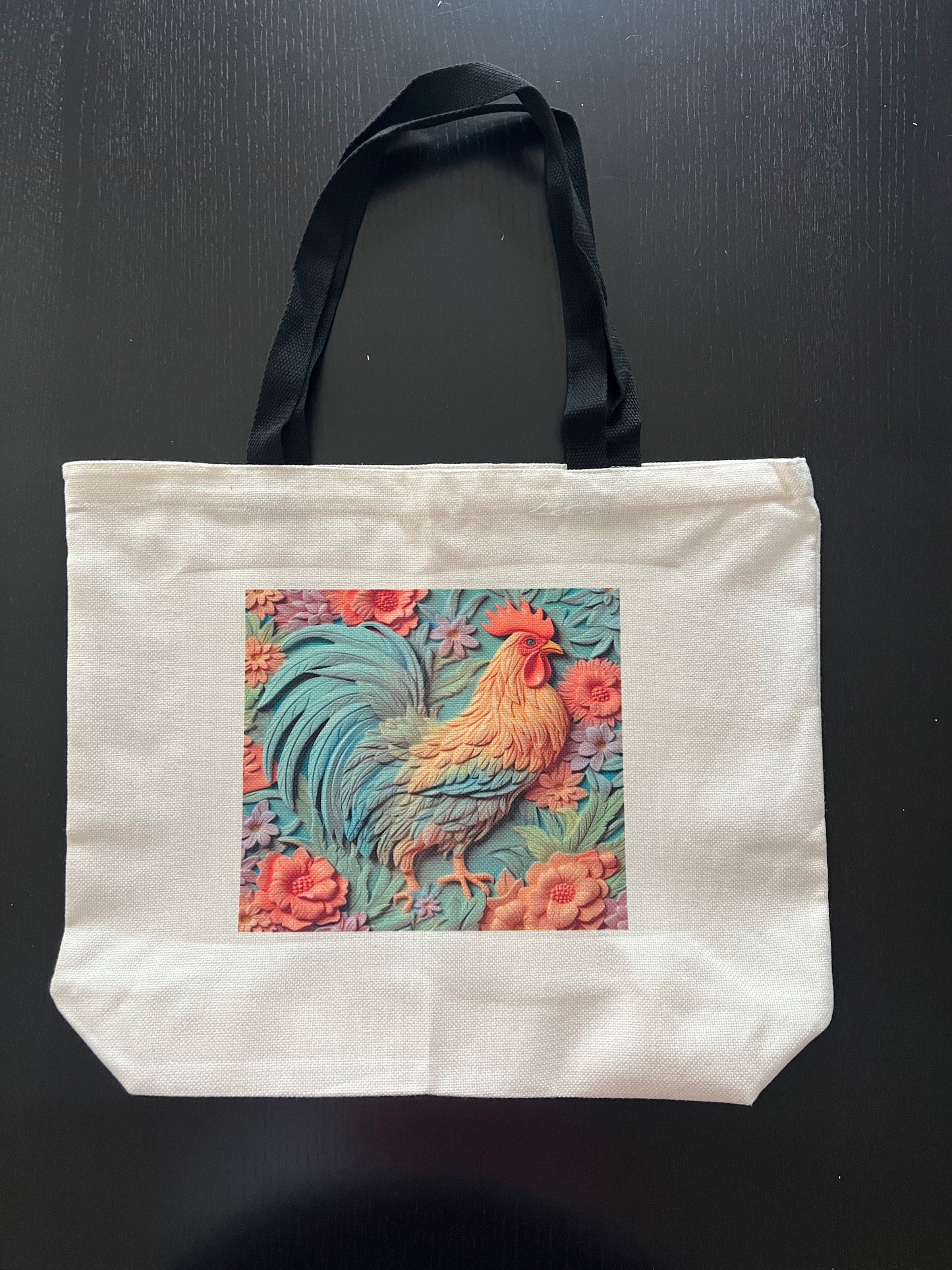 3D Chicken Tote Bag