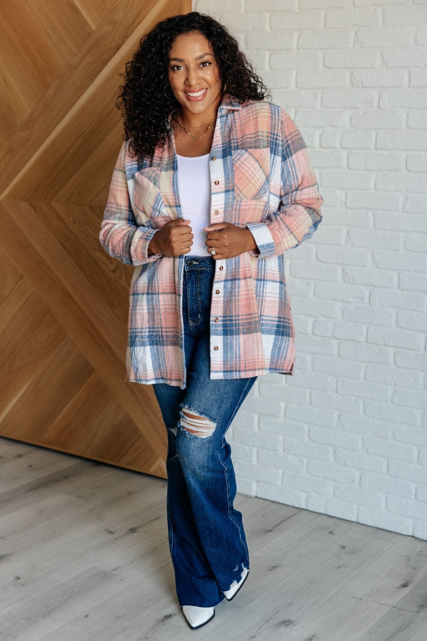 Lumber Jill Plaid Button Down - Saints Place Designs