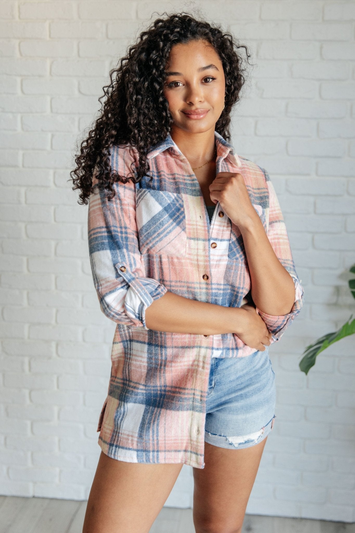 Lumber Jill Plaid Button Down - Saints Place Designs