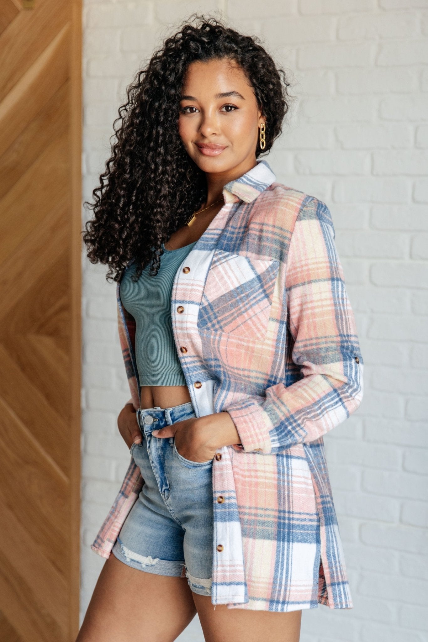 Lumber Jill Plaid Button Down - Saints Place Designs