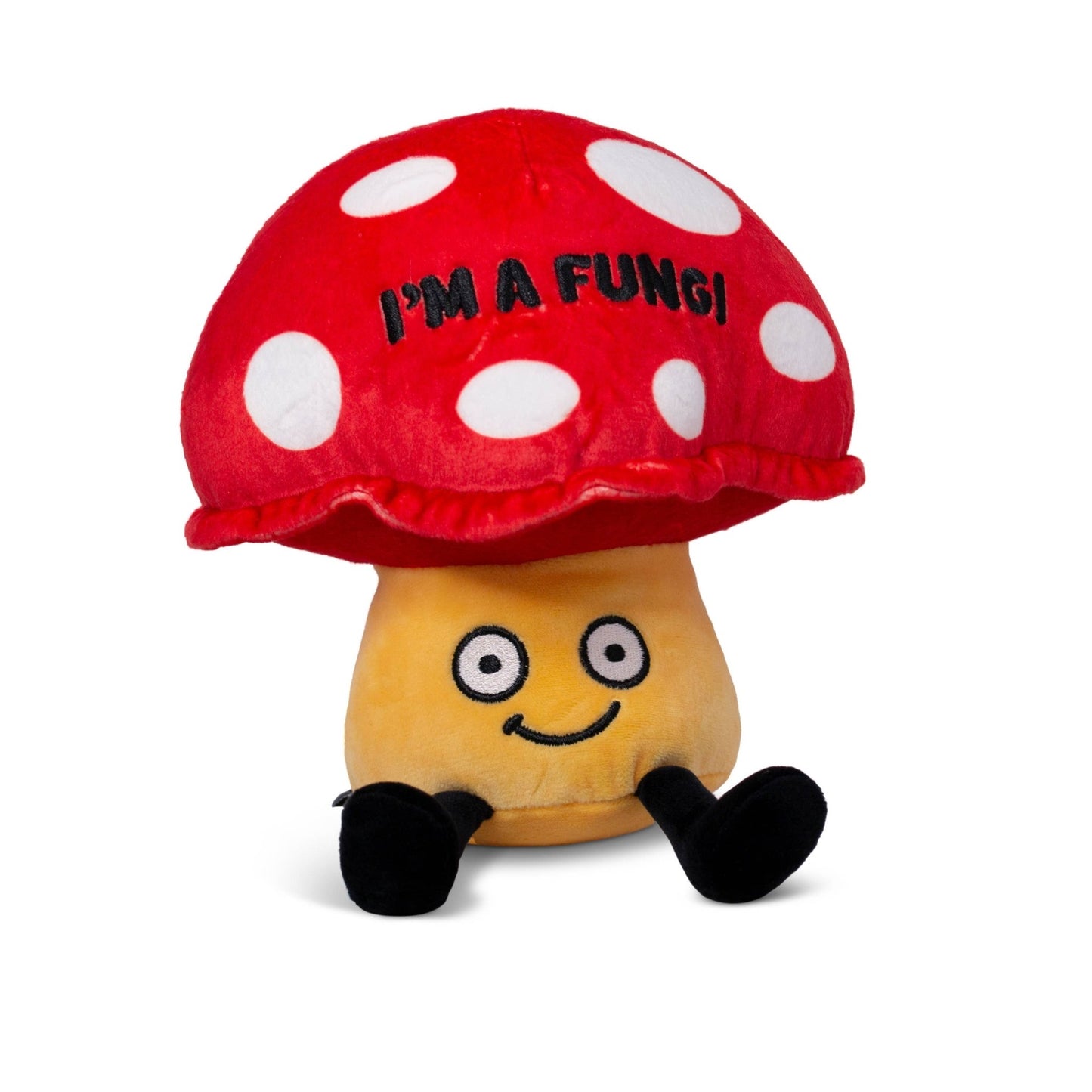 Mushroom Fun-Gi Plushie! Cute Gift - Saints Place Designs