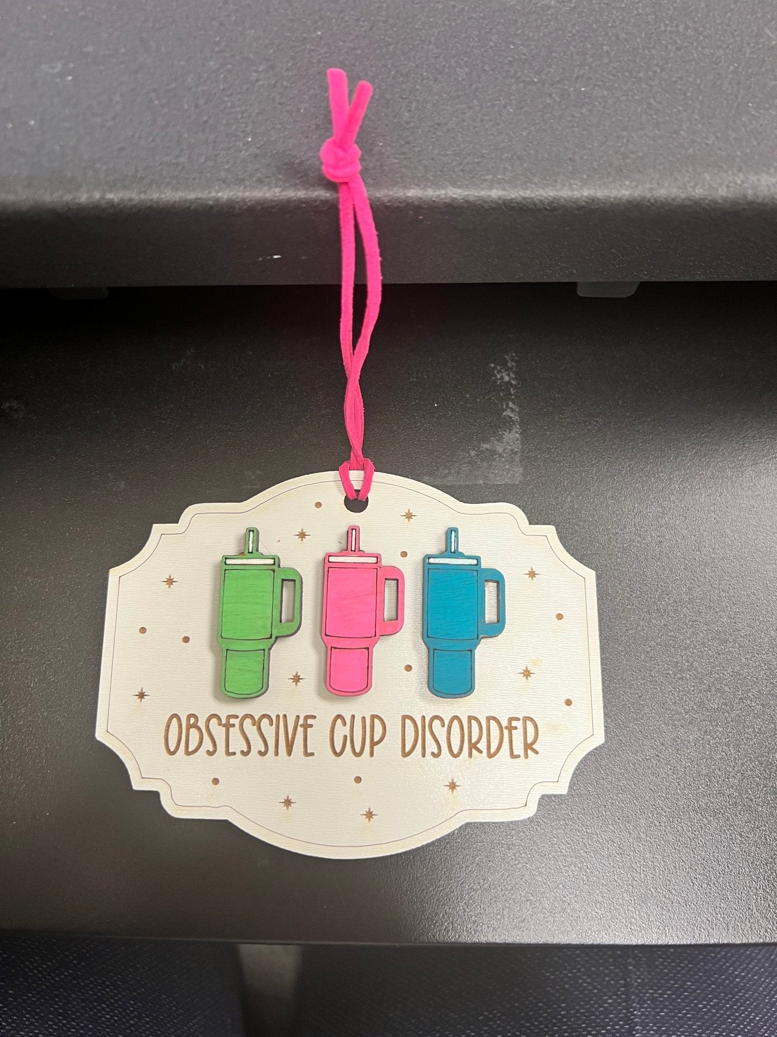 Obsessive Cup Disorder Ornament - Saints Place Designs