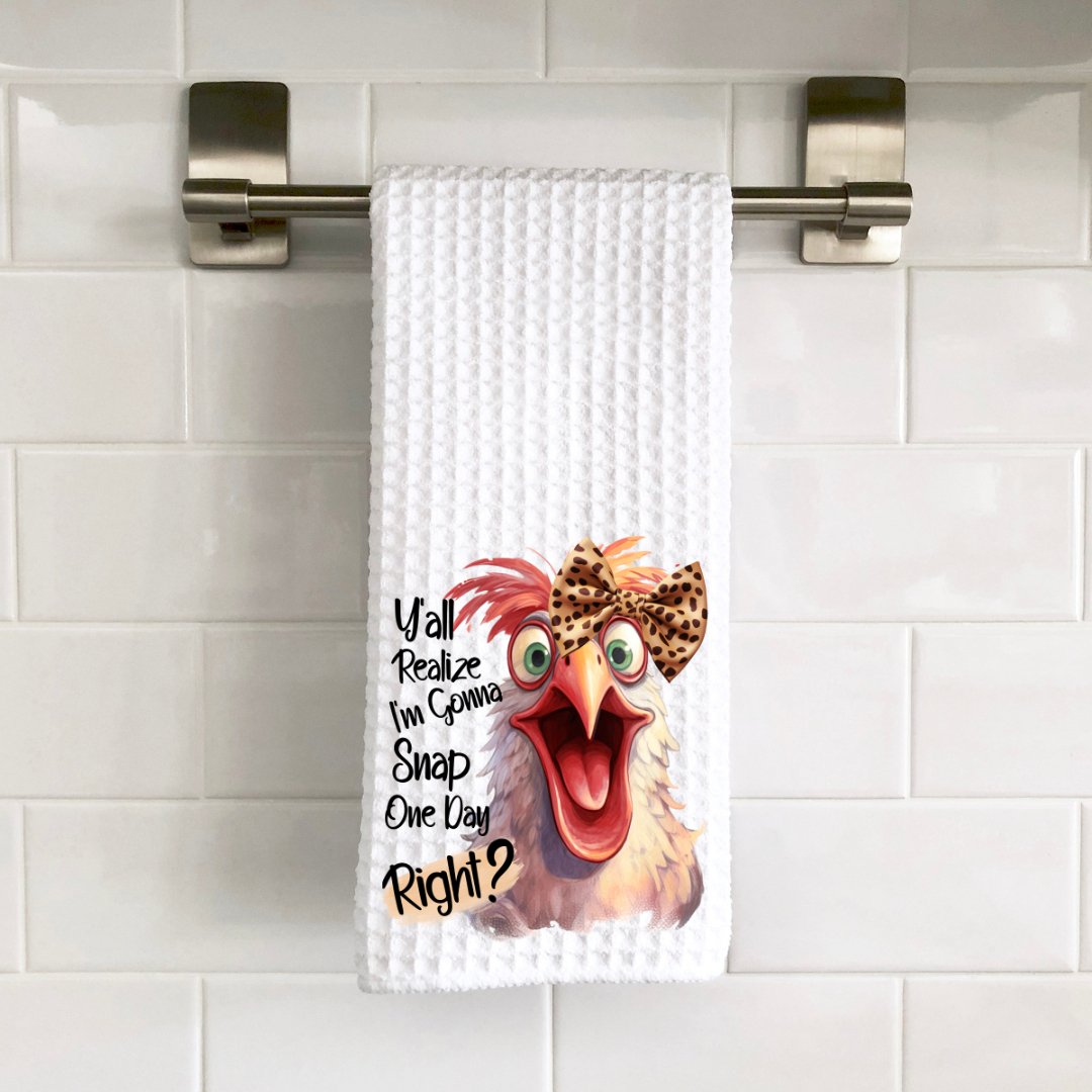 Snap one day Towel - Saints Place Designs