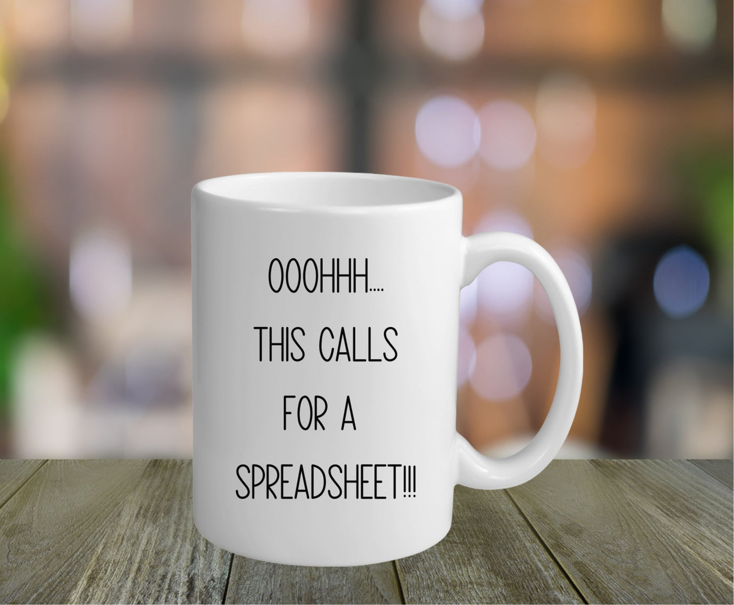 Calls for a Spreadsheet Mug - Saints Place Designs