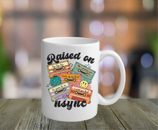 Raised on N'Sync Mug - Saints Place Designs