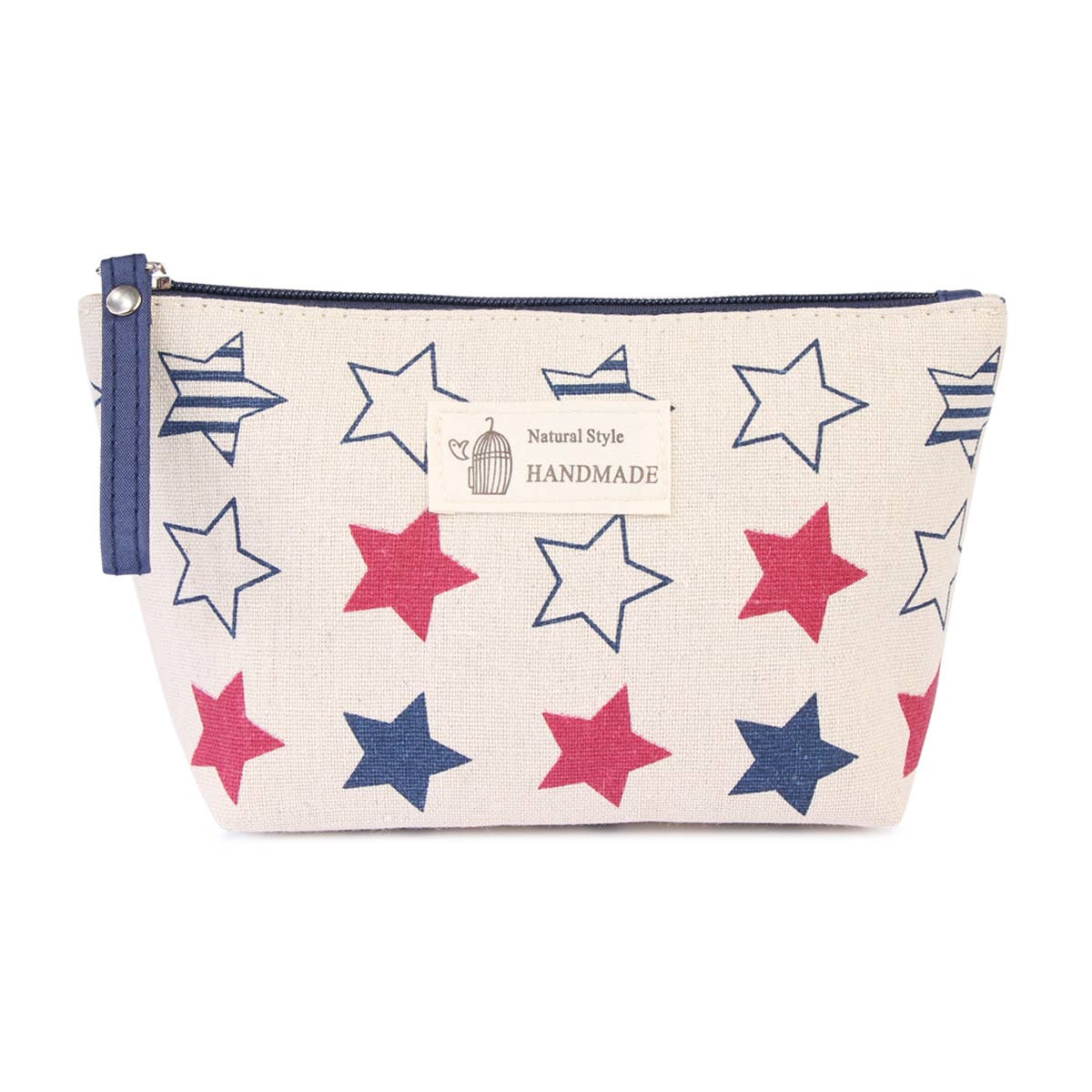 STARS PRINTED COSMETIC BAG - Saints Place Designs